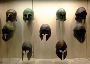 Corinthian helmets