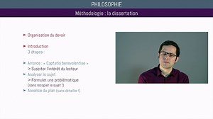 Bac philo - Méthodologie dissertation