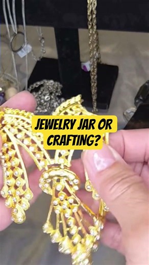 Almost every piece in this $30 Mystery Jewelry Jar from Value Village was Broken!