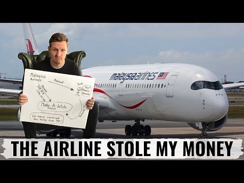 SHOCKING! MALAYSIA AIRLINES NEVER DONATED MY REFUND!
