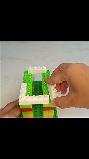 Cute Dog Built with Lego Bricks 🐶 #funbuildingblocks