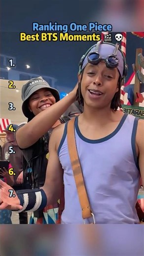 Ranking One Piece Best BTS Moments 🎬 💀 #onepiece #onepiecenetflix #netflix #fyp