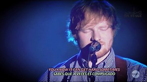 Ed Sheeran con Photograph! | On Stage
