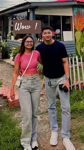 Wow ! beautiful gf & bf. #viral #boyfriend #girl