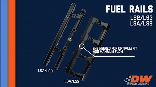 🚨 🚨 All new fuel rails for LS2/LS3 and LSA/LS9. ✔️Compatible with OE and DW EV14 injectors ✔️Engineered for optimum fit and maximum flow ✔️Works with return/returnless systems ✔️All fuel types compatible #deatschwerks #teamdw #fuelrail #lsswapped | DeatschWerks