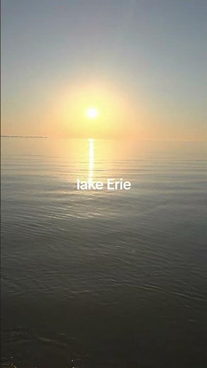 4-22 #Lake Erie #sunrise #nature #boat #travel #beach