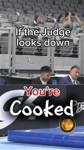 Don’t Let the Judge CATCH you slippin !!! #gym #shorts #gymnastics #flip