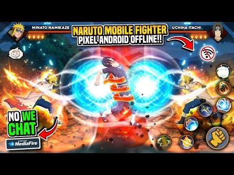 DOWNLOAD‼️NARUTO MOBILE FIGHTER PIXEL ANDROID OFFLINE TERBARU 2025!! New Characters Update