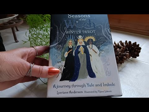 SEASONS OF THE WITCH WINTER TAROT (ROCKPOOL ORACLE )~ * NEW RELEASE* Unboxing & Full Flip Through