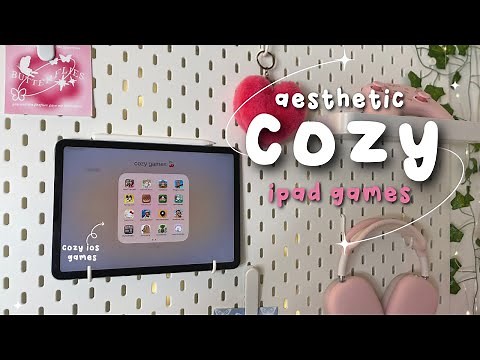☕ 10 cozy aesthetic ipad/ios games to play 🎮 cozy ipad games 2024 | cozy games for ipad