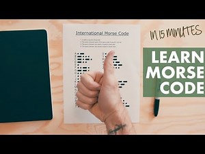 How to Learn Morse Code