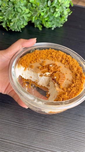 Viral Cheesecake Recipe without cheese cream #biscoff #cheesecake #dessert #shortsfeed #trending
