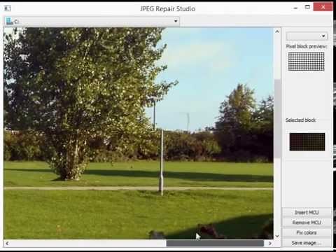 How to fix corrupt JPEG files - JPEG Repair Shop (Freeware)