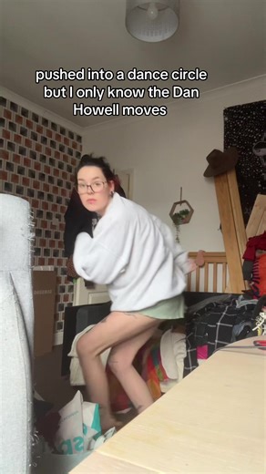Dan Howell Dance Moves in a Fun Circle
