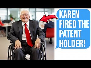 Karen CEO Fires Old Disabled Man! All Patents Belong To Him, HUGE Mistake!