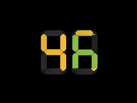 Countdown from 100 to 0