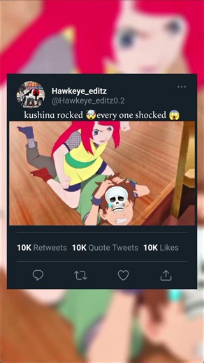 kushina rocked 🤯 everyone shocked😱 Funk do suprise kushina edits.