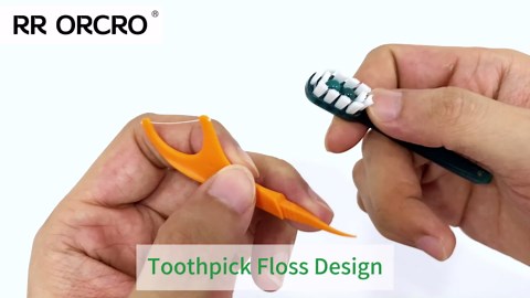 70Pack Disposable Toothbrush with Toothpaste All-in-One Oral Care Prepasted Individually Wrapped 5-in-1 Mini Toothbrush with Toothpick, Flosser, Tongue Cleaner, Perfect for Travel & On-The-Go (70P)