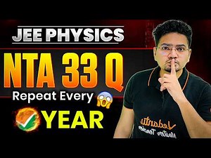 😱NTA Asks these 33 Physics Questions Every Year! JEE Mains 2026 Most Repeated Question | Abdul Sir