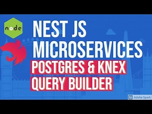 Nest JS with Knex and Postgres #09