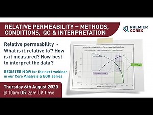 Premier Corex: Relative Permeability