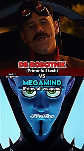 Dr Robotnik vs Megamind