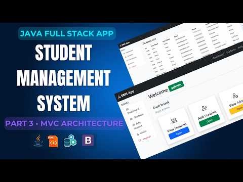 Part 3 | MVC Architecture Explained + Database Connection | Java Student Management System