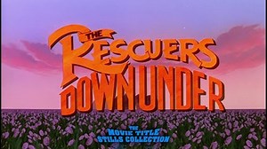 The Rescuers Down Under (1990) title sequence