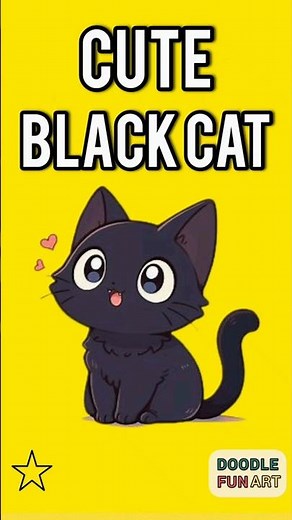 👻🐱 Halloween Cat Drawing ✏️ | Easy Step by Step for Kids