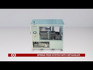 Spring Feed System with Spring Detangler | RNA Automation #SpringDetangler