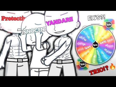 Making a Gacha Couple OC Challenge🌶️[INNOCENT × YANDARE × PROTECTIVE EDITION] BL/MLM⁉️SPIN THE WHEEL