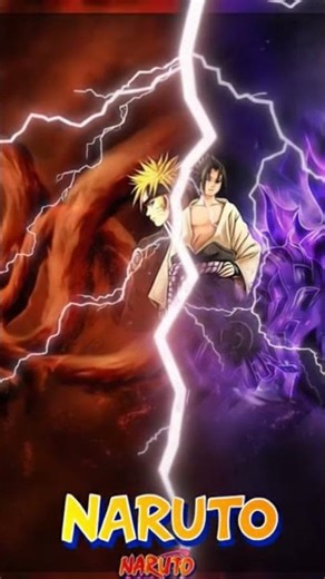 naruto vs saskue in photo to edit ai