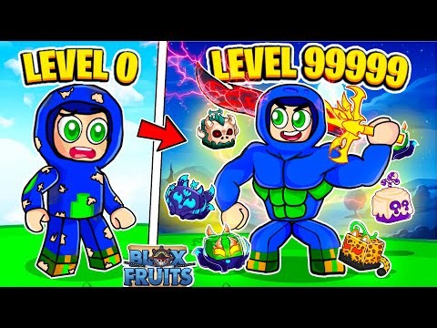 My First Day in BLOX FRUITS was BEST 😱 Roblox