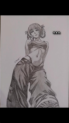 How to draw a vampire!!#sketch #amv#drawing#animeeart #callofthenight #nazuna #shorts