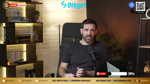 Join Nic and Guy for another Coin Bureau Live News as we break down Bitcoin’s sell-off, ongoing ETF outflows, and gold and silver hitting explosive new all-time highs. We cover the Clarity Act fallout, stablecoin regulation pressure from banks, Trump and Fed updates, shutdown risks, and growing stress in global markets. Plus, Bitcoin treasury risks, tokenized stocks, quantum fears, key narratives to watch, live TA with Louis, and community sentiment checks. | Coin Bureau