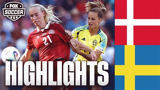 Denmark vs. Sweden UEFA Women's Euro 2025 Highlights | FOX Soccer