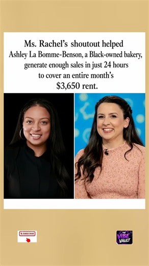 Ms. Rachel’s Shoutout Helps Black-Owned Bakery Make a Full Month’s Rent in 24 Hours#shorts #fyp