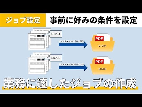 How to create a job for "Paperstream Capture" (Easy creation)