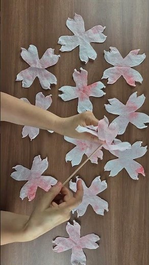 Flor de Papel | Flor de Guardanapo
