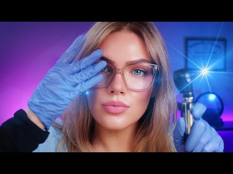 ASMR Ultimate Otoscope Exam (Eyes Closed)😴 Intense Ear Tapping, Ear to Ear Exam for Sleep