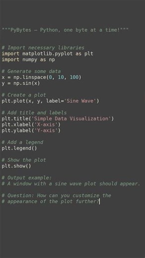 data visualization basics #python #showcase