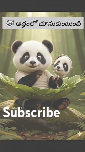 “Ee panda expressions chusthe navvu aagadu 🤣🐼”#PandaComedy#FunnyPanda#CutePanda#ComedyShorts#