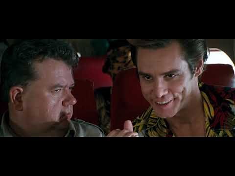 Ace Ventura 2 When Nature Calls - Airplane Scene