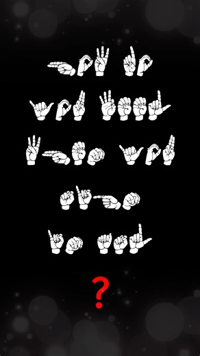 ❤️ What's your answer to the fingerspelled question? | Able Lingo ASL - American Sign Language