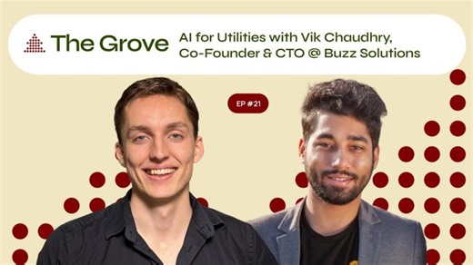 AI for Utilities with Vik Chaudhry, Co-Founder CTO @ Buzz Solutions | Buzz Solutions