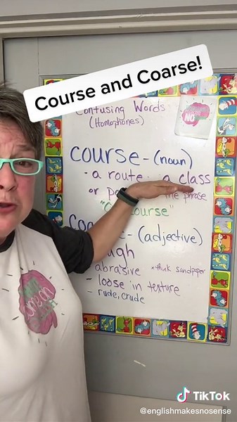 Course vs Coarse: Understanding Key Differences