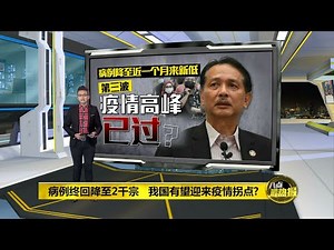 八点最热报 09/02/2021 病例回降至2千宗 我国何时迎疫情拐点？