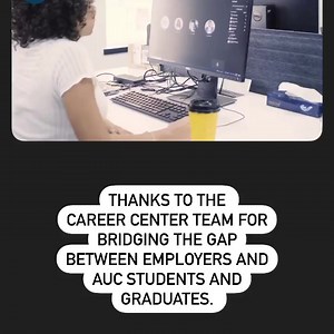 The Career Center team works hard to build a life-long connection with AUC students and graduates. One of our main goals is to introduce our graduates to top employers around the globe. Thanks to everyone working along the years to create a network and bridge the gap between AUC graduates and their future employers. @mastercard | AUC Career Center