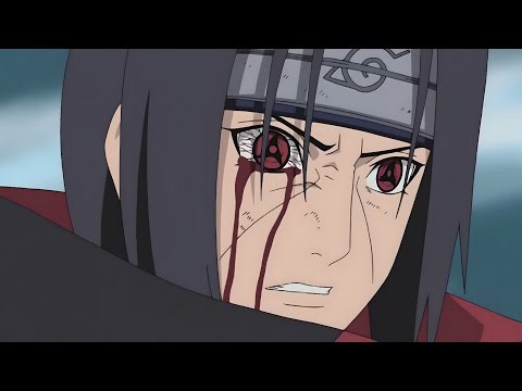 Sasuke vs. Itachi - Itachi uses Susanoo and Amaterasu for the first time in battle | Naruto Dubbed