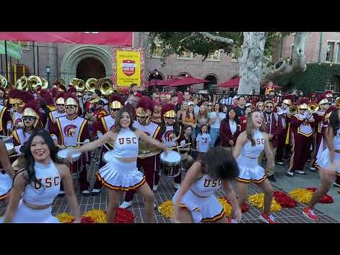 USC Song Girls – Pregame Rally 10/7/2023 Part3